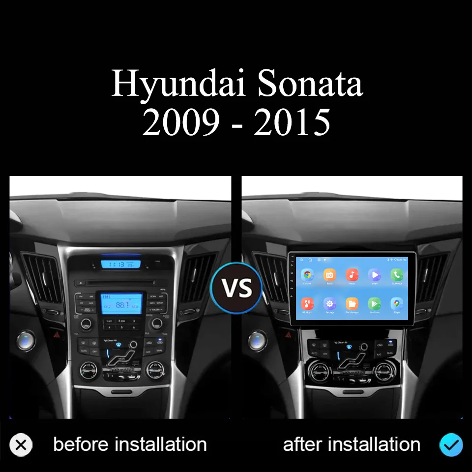 Восьмиядерный Android 14.0 для Hyundai Sonata 2009 2011 2013 2015, авто мультимедийный стерео автомобильный радиоприемник DVD видеоплеер навигация GPS
Восьмиядерный Android 14.0 для Hyundai Sonata 2009 2011 2013 2015, авто мультимедийный стерео автомобильный радиоприемник DVD видеоплеер навигация GPS