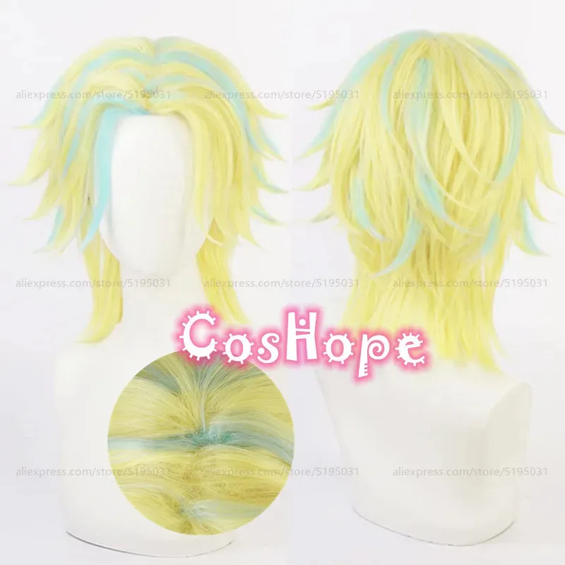 Rindou Haitani Косплей Парик 38 см Коротковолновый Парик Желтый Микс Синий Парик Косплей Аниме Косплей Парики Термостойкие Синтетические Парики 
Rindou Haitani Косплей Парик 38 см Коротковолновый Парик Желтый Микс Синий Парик Косплей Аниме Косплей Парики Термостойкие Синтетические Парики