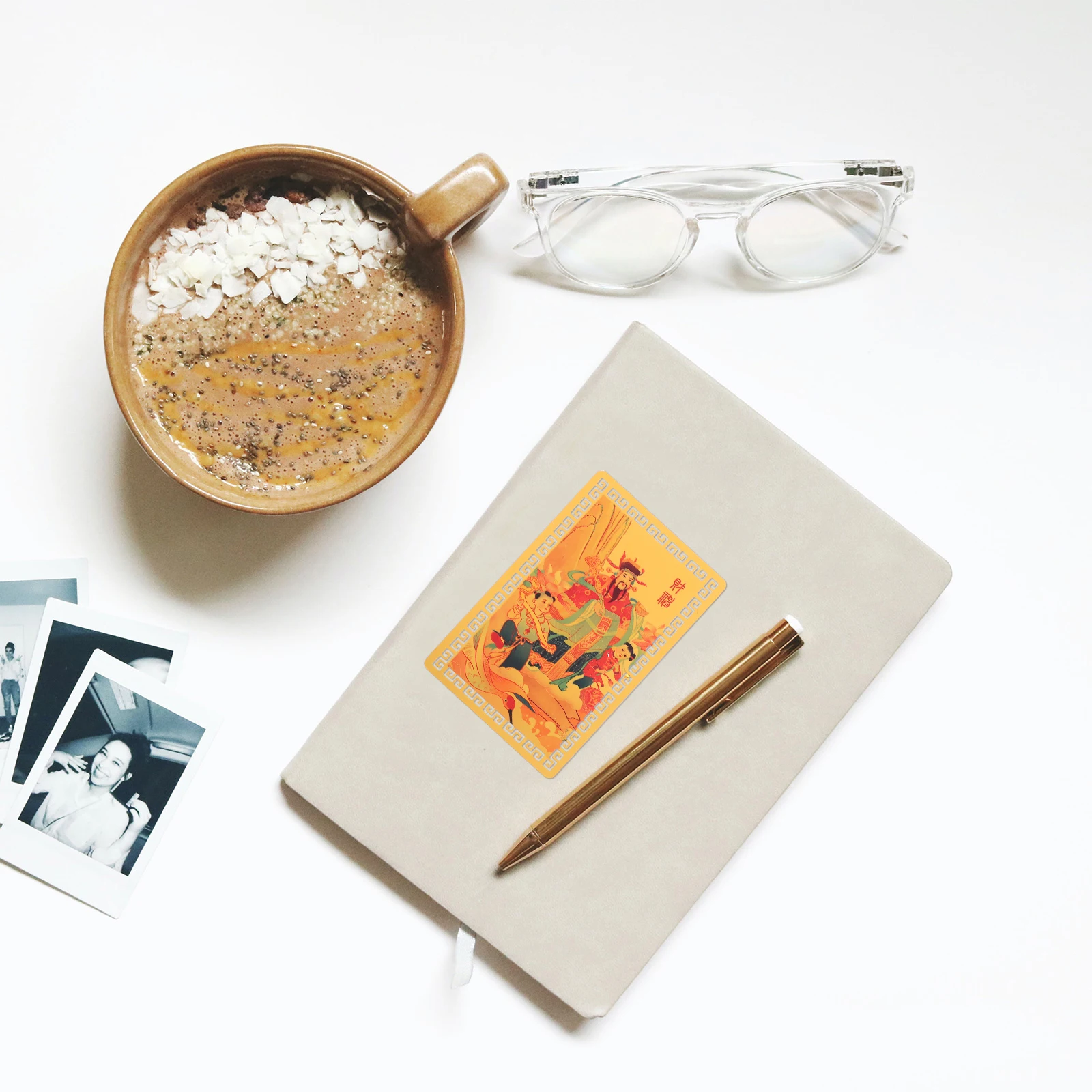 1pc 2024 New Year Metal Amulet Card 5 Wealth Gods Fortune Charm Decorative Lucky Gift Taisui Card Chinese Style Amulet
1pc 2024 New Year Metal Amulet Card 5 Wealth Gods Fortune Charm Decorative Lucky Gift Taisui Card Chinese Style Amulet