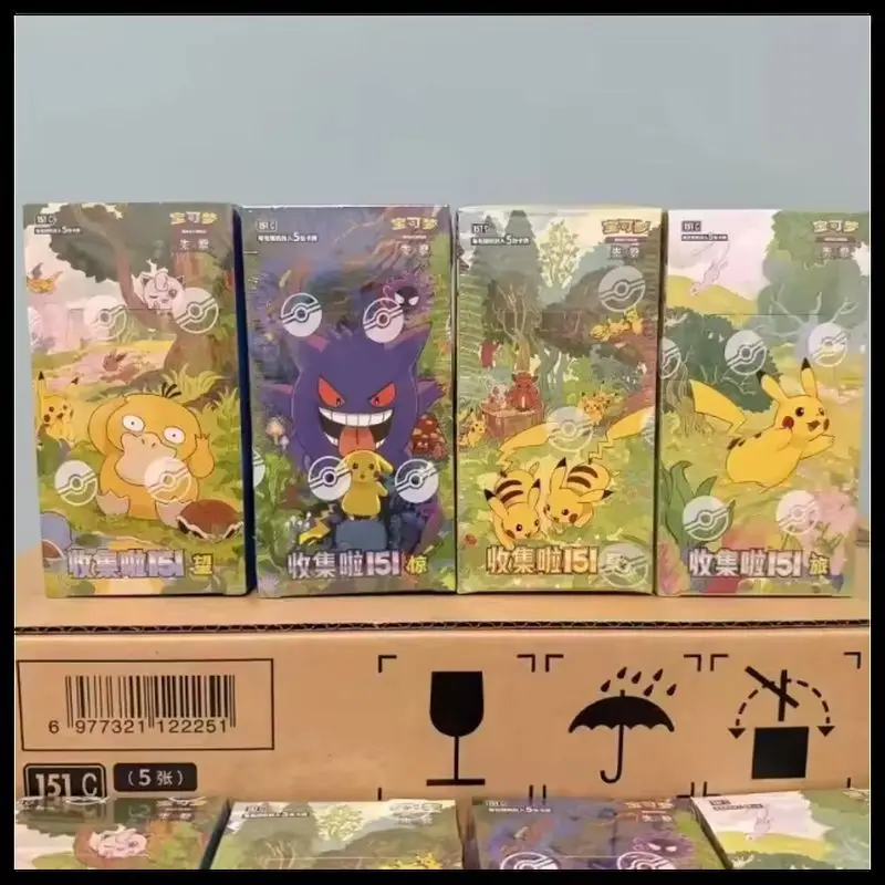 Коллекционные игровые карты Pokémon PTCG на упрощенном китайском языке, серия Zhu Zi 151, коллекция карт Gengar Ponyta, хобби, игрушка, подарок
Коллекционные игровые карты Pokémon PTCG на упрощенном китайском языке, серия Zhu Zi 151, коллекция карт Gengar Ponyta, хобби, игрушка, подарок