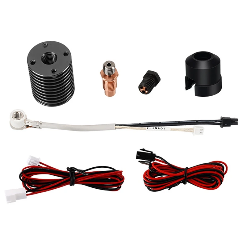 24 В 60 Вт V6 Hotend для Voron 0,1/0,2/2,4 3D-принтер, биметаллическая печатающая головка с нагревательным сердечником для Prusa/I3, прочная
24 В 60 Вт V6 Hotend для Voron 0,1/0,2/2,4 3D-принтер, биметаллическая печатающая головка с нагревательным сердечником для Prusa/I3, прочная