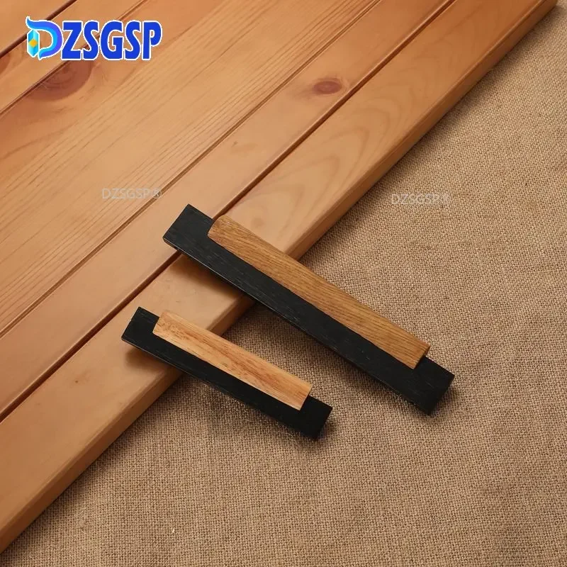 Dzsgsp European Simple Cabinet Wardrobe Door Drawer Black Beech Door Handle Nordic Modern Solid Wood Handle Hardware
Dzsgsp European Simple Cabinet Wardrobe Door Drawer Black Beech Door Handle Nordic Modern Solid Wood Handle Hardware