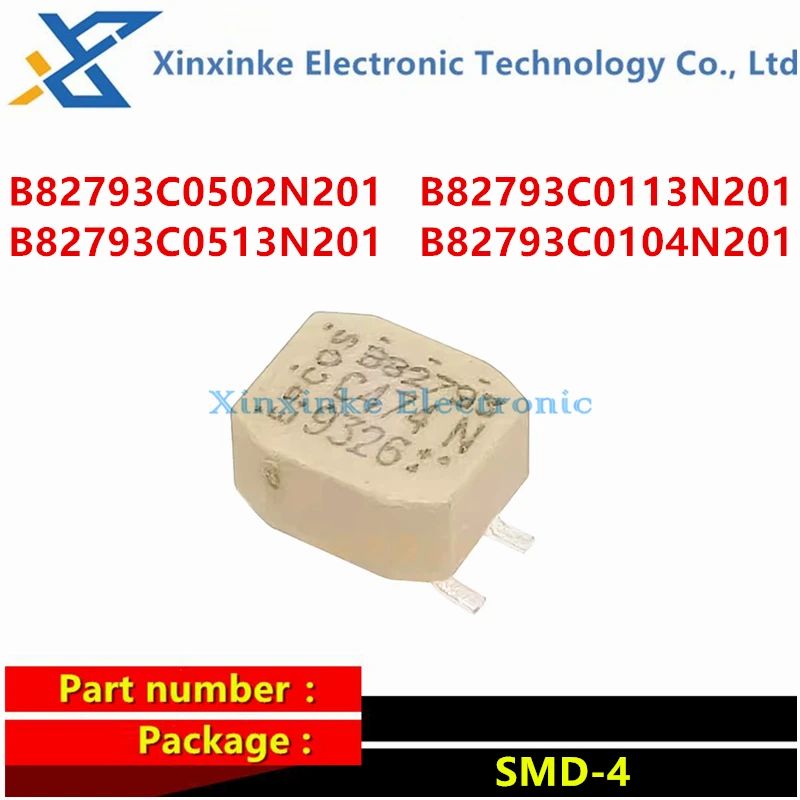 10PCS B82793C0502N201/C0113N201/C0513N201/C0104N201 Common Mode Choke / Filter B82793C104N201 SMD-4PIN Data signal line choke
10PCS B82793C0502N201/C0113N201/C0513N201/C0104N201 Common Mode Choke / Filter B82793C104N201 SMD-4PIN Data signal line choke