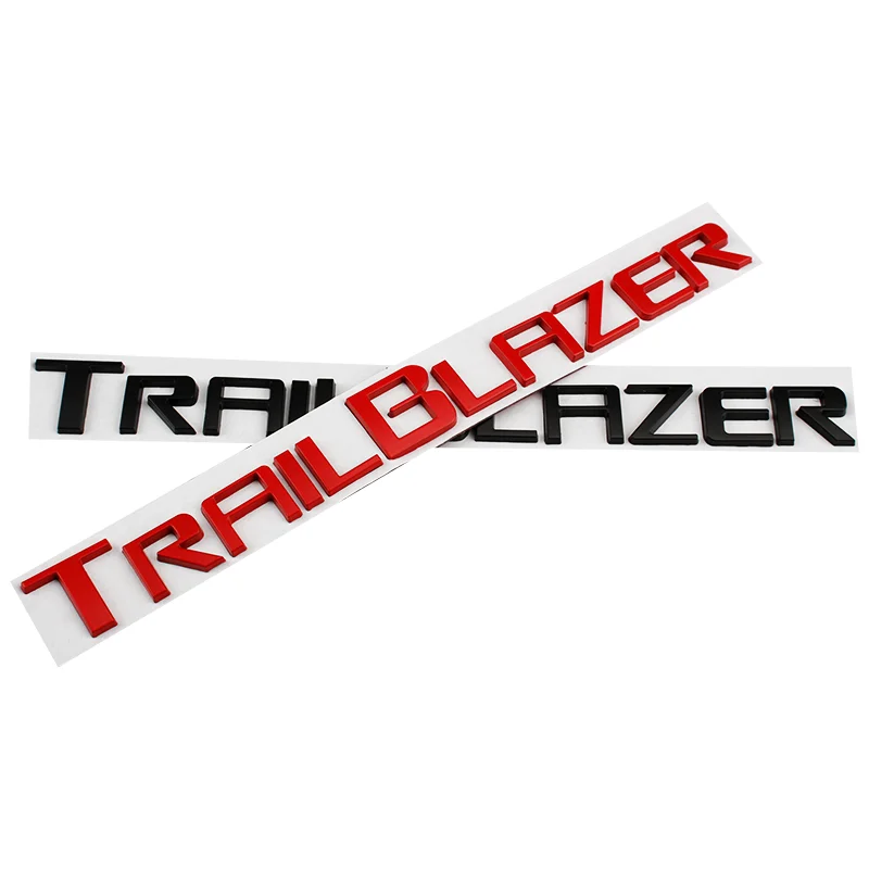 Car 3D Metal Letters Logo Decals Sticker For Chevrolet Trail Blazer Car Rear Trunk Alphabet Emblem Badge Styling Stickers
Car 3D Metal Letters Logo Decals Sticker For Chevrolet Trail Blazer Car Rear Trunk Alphabet Emblem Badge Styling Stickers