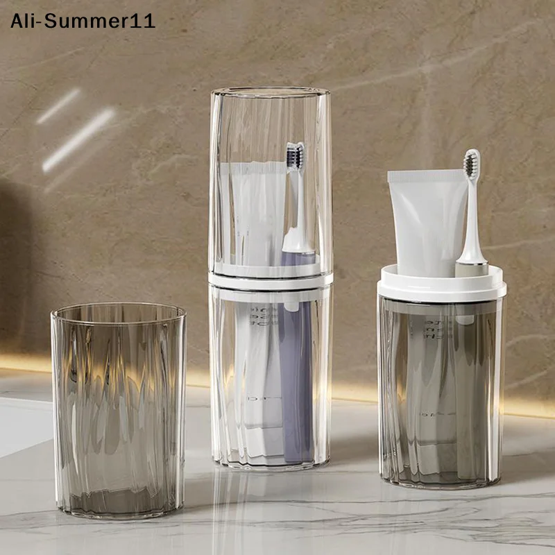 【A6L】Travel Portable Toothbrush Cup Bathroom Toothpaste Holder Storage Case Box Organizer Travel Toiletries Storage Cup
【A6L】Travel Portable Toothbrush Cup Bathroom Toothpaste Holder Storage Case Box Organizer Travel Toiletries Storage Cup