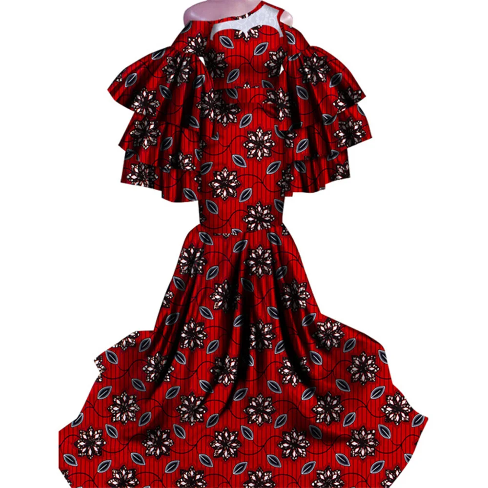 African Women Wedding Clothing Fashion Lady Elegant Wax Print Cotton Dresses Plus Size Sequin Evening Party Long Dress Ankara
African Women Wedding Clothing Fashion Lady Elegant Wax Print Cotton Dresses Plus Size Sequin Evening Party Long Dress Ankara