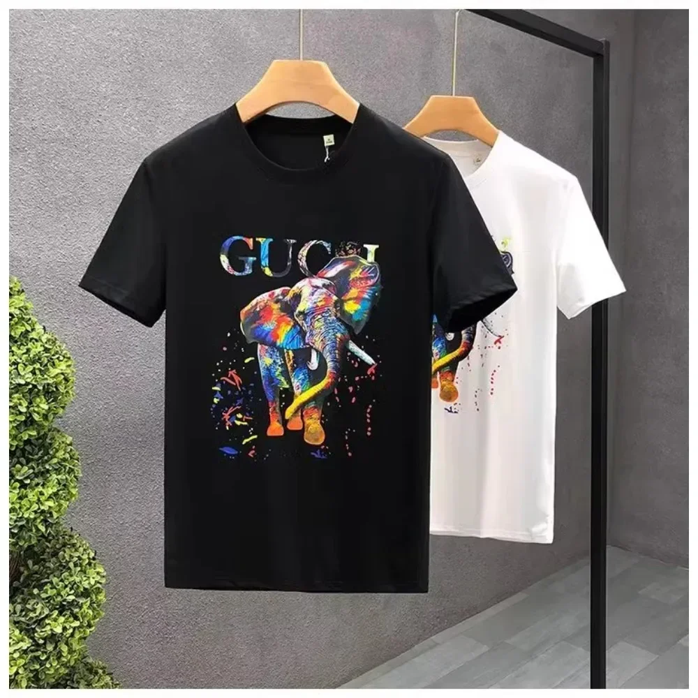 Painted Printed High-end Short-sleeved T-shirt for Men and Women 2025 Summer New Trendy Brand Trend Versatile Ins T-shirt
Painted Printed High-end Short-sleeved T-shirt for Men and Women 2025 Summer New Trendy Brand Trend Versatile Ins T-shirt