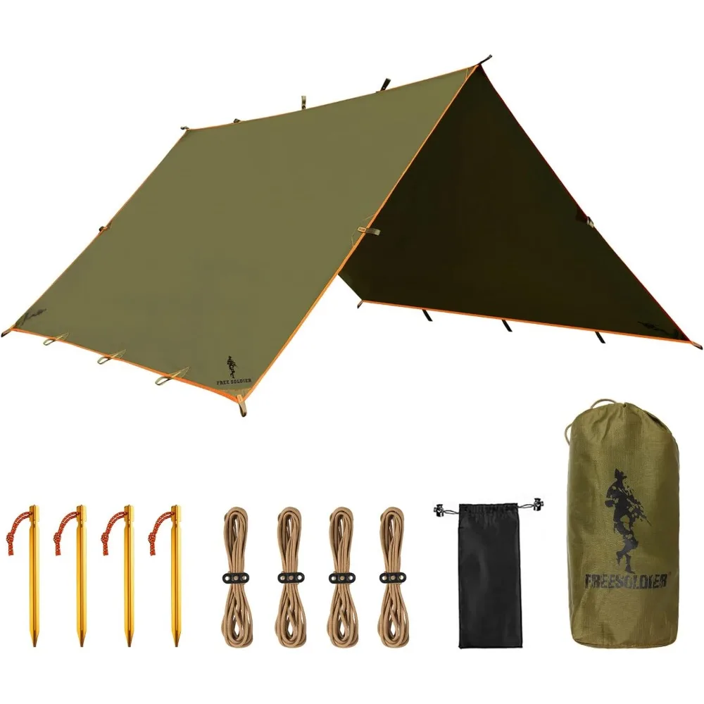 Waterproof Portable Multifunctional Outdoor Camping Traveling Awning Backpacking Tarp Shelter for Rain (Brown)
Waterproof Portable Multifunctional Outdoor Camping Traveling Awning Backpacking Tarp Shelter for Rain (Brown)