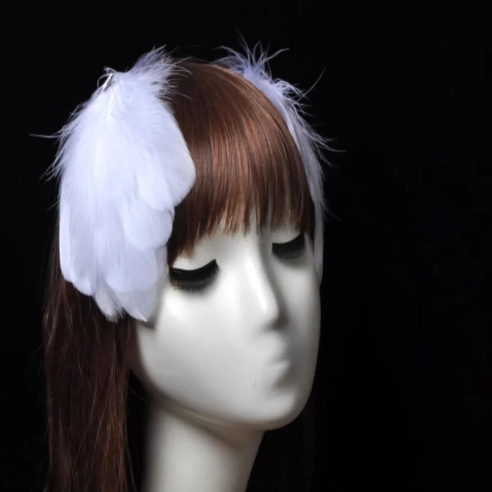 Elegant White Feather Hairpins Barrette Women Imitation Crystal Hair Clips Bridal Wedding Headwear Ballet Party Decoration
Elegant White Feather Hairpins Barrette Women Imitation Crystal Hair Clips Bridal Wedding Headwear Ballet Party Decoration