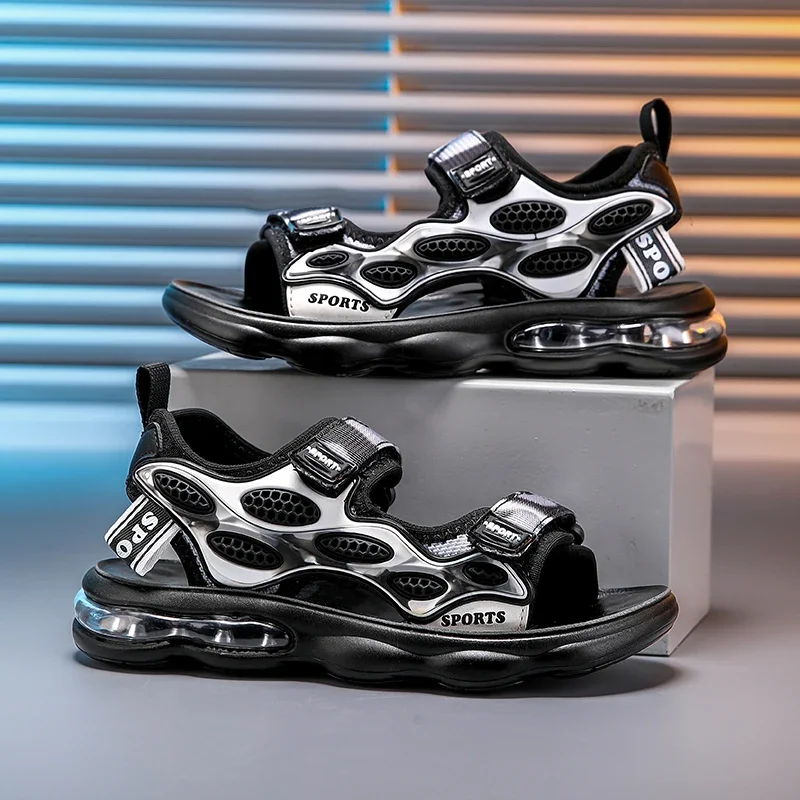 Summer Outdoor Kids Sandals Lightweight Children Sports Sandals Casual Breathable Open Toe Boys Beach Shoes
Summer Outdoor Kids Sandals Lightweight Children Sports Sandals Casual Breathable Open Toe Boys Beach Shoes