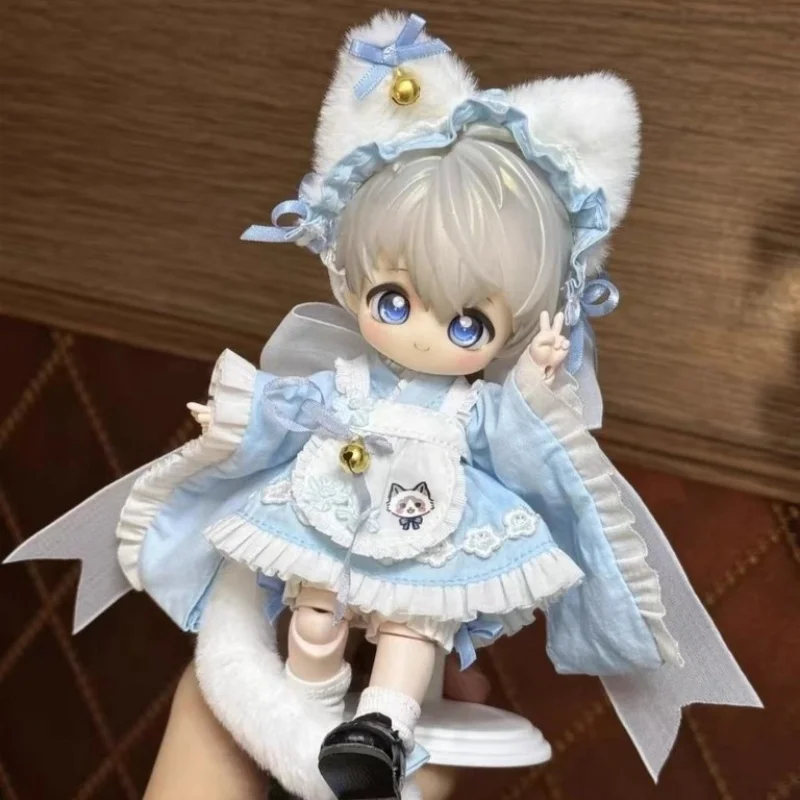 Only Clothes 1/12 Electronic Pet Bjd Clothing Ob11 Doll Set With Cat Ear Apron Dress Tail Anime Figures Kawaii Model Gifts Toy
Only Clothes 1/12 Electronic Pet Bjd Clothing Ob11 Doll Set With Cat Ear Apron Dress Tail Anime Figures Kawaii Model Gifts Toy