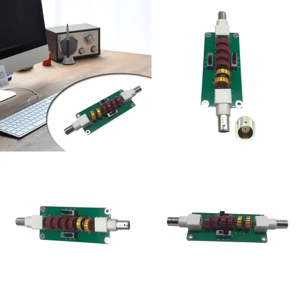 Y1UB 20m30m40mCW SSB Low pass Filter LPF for Radio andTV Broadcasting 7MHz, 10MHz, 14MHz Frequencies
Y1UB 20m30m40mCW SSB Low pass Filter LPF for Radio andTV Broadcasting 7MHz, 10MHz, 14MHz Frequencies