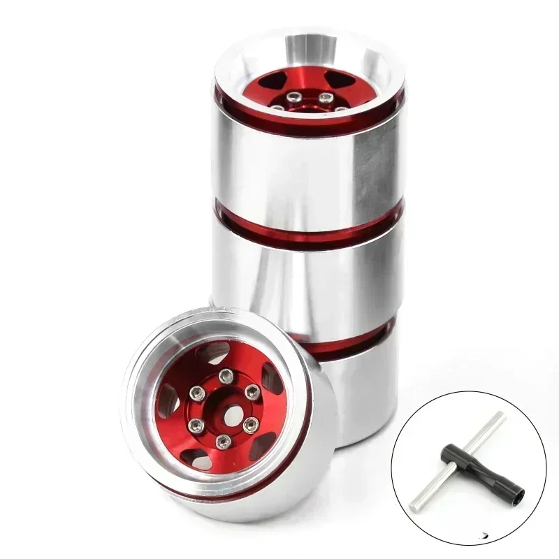 1.0" Beadlock Wheel Rim Deep Dish Stamped Steel Hub for 1/18 1/24 RC Crawler Car Axial SCX24 AX24 TRX4M TRX4-M Upgrade Parts
1.0" Beadlock Wheel Rim Deep Dish Stamped Steel Hub for 1/18 1/24 RC Crawler Car Axial SCX24 AX24 TRX4M TRX4-M Upgrade Parts