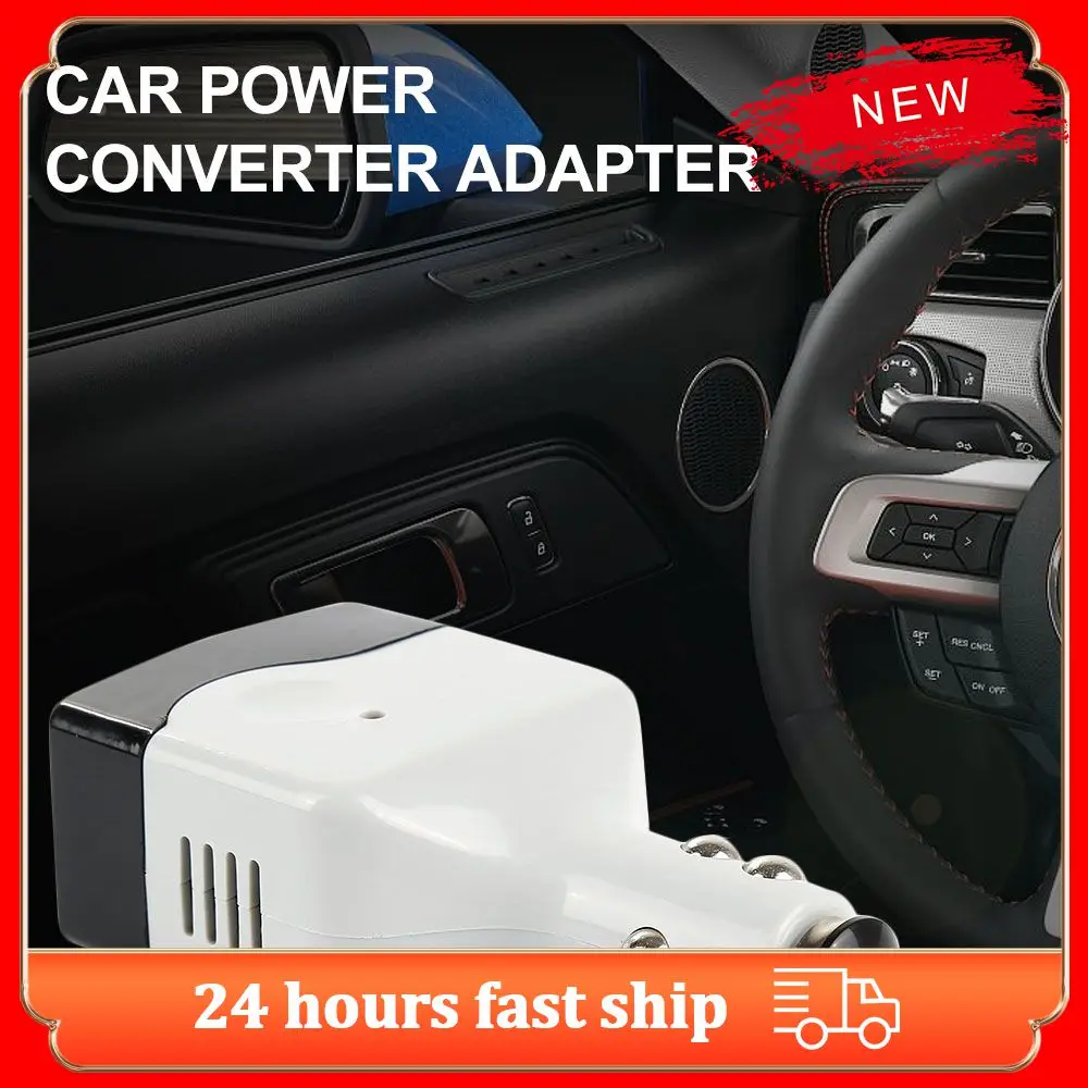 Car Power Inverter Converter DC 12/24V To AC 220V Car USB Charger Cigarette Lighter Outlet For All Mobile Phone Inverter
Car Power Inverter Converter DC 12/24V To AC 220V Car USB Charger Cigarette Lighter Outlet For All Mobile Phone Inverter