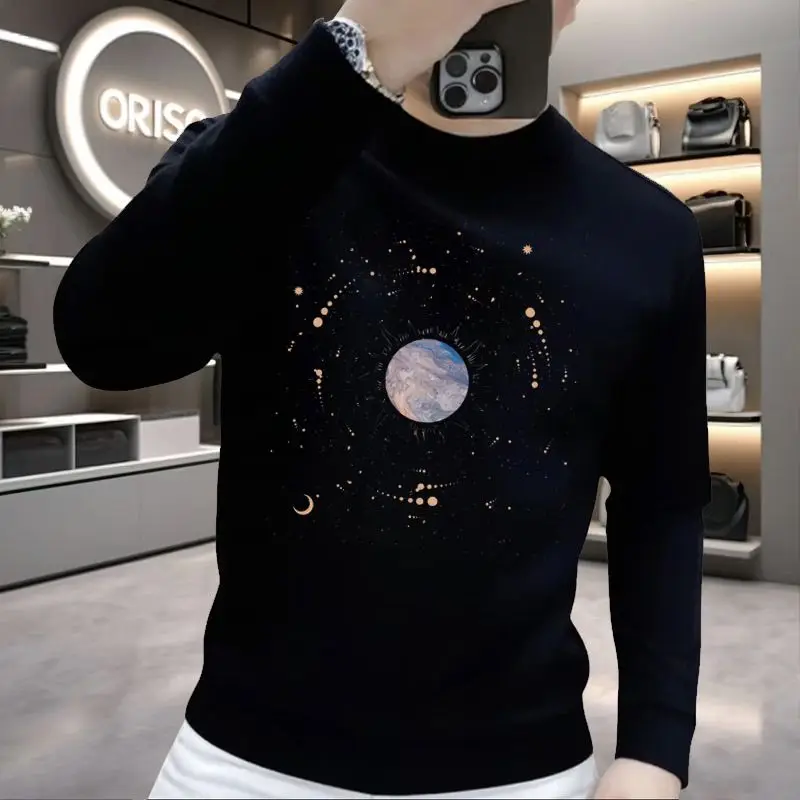 Autumn/Winter Trendy Casual Round Neck Printed Hoodie New Loose and Versatile Men's Plush Thick Top Trendy
Autumn/Winter Trendy Casual Round Neck Printed Hoodie New Loose and Versatile Men's Plush Thick Top Trendy