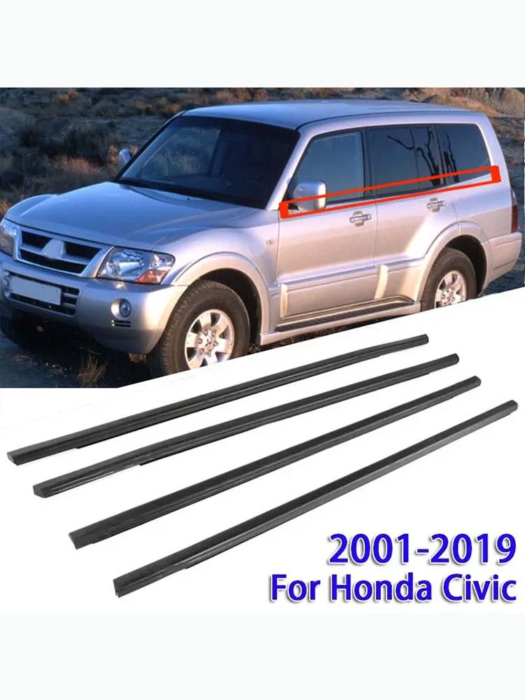 4PCS Car Window Glass Weatherstrip Side Door Outer Seal Moulding Trim for Mitsubishi Pajero Montero V73 V93 V97 2000-2016
4PCS Car Window Glass Weatherstrip Side Door Outer Seal Moulding Trim for Mitsubishi Pajero Montero V73 V93 V97 2000-2016