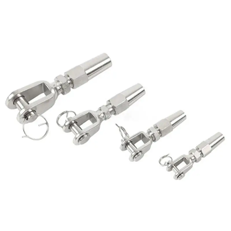 4pcs Cable Railing Kit Swage Toggle Turnbuckle Hardware 316 Stainless Steel for Wood Post Wood Stairs Deck Cable Lines
4pcs Cable Railing Kit Swage Toggle Turnbuckle Hardware 316 Stainless Steel for Wood Post Wood Stairs Deck Cable Lines