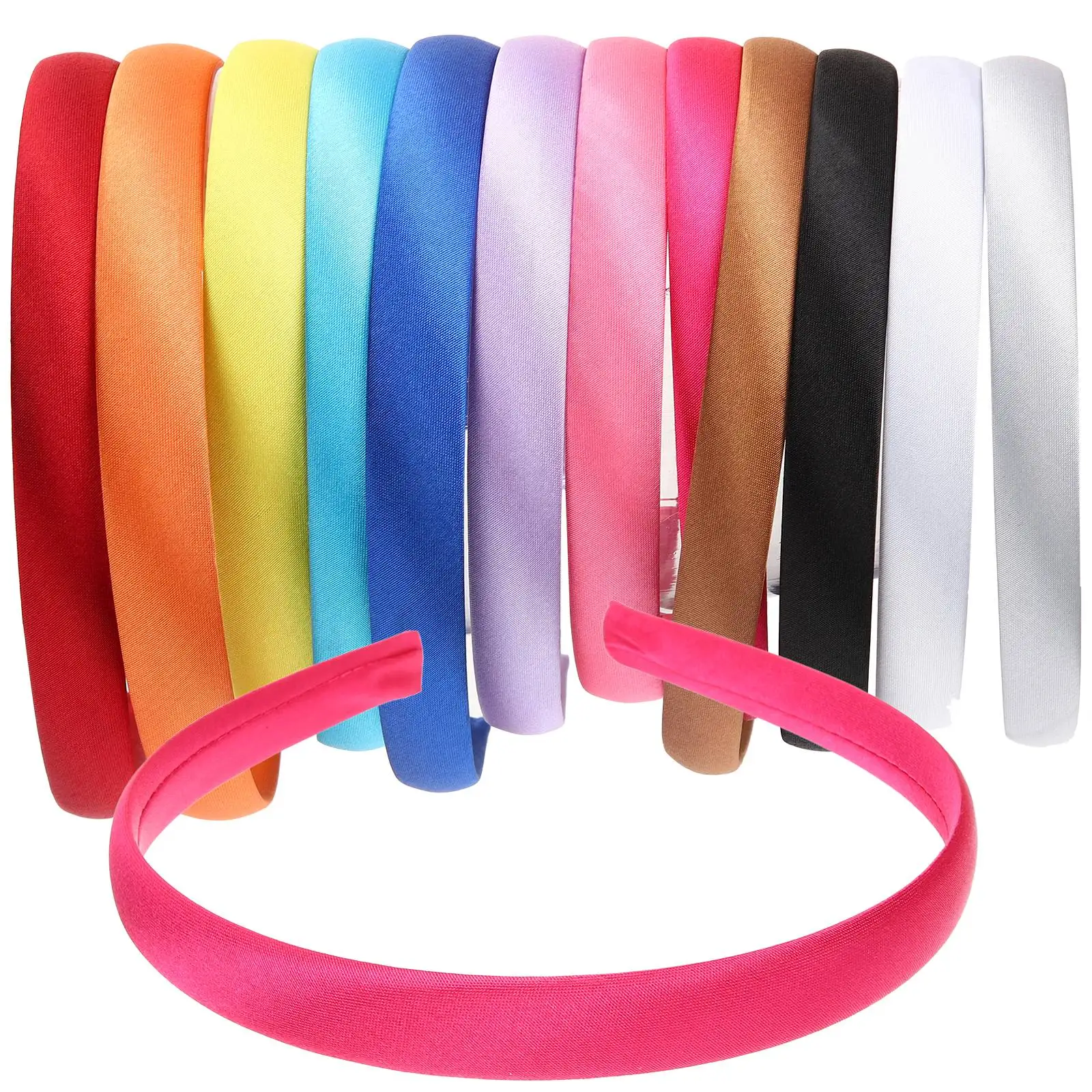 12 Pcs Plain Headbands Hair Hoop DIY Accessories No Teeth Cloth Covered Women Girls Hair Care Styling Hairband Ribbon
12 Pcs Plain Headbands Hair Hoop DIY Accessories No Teeth Cloth Covered Women Girls Hair Care Styling Hairband Ribbon