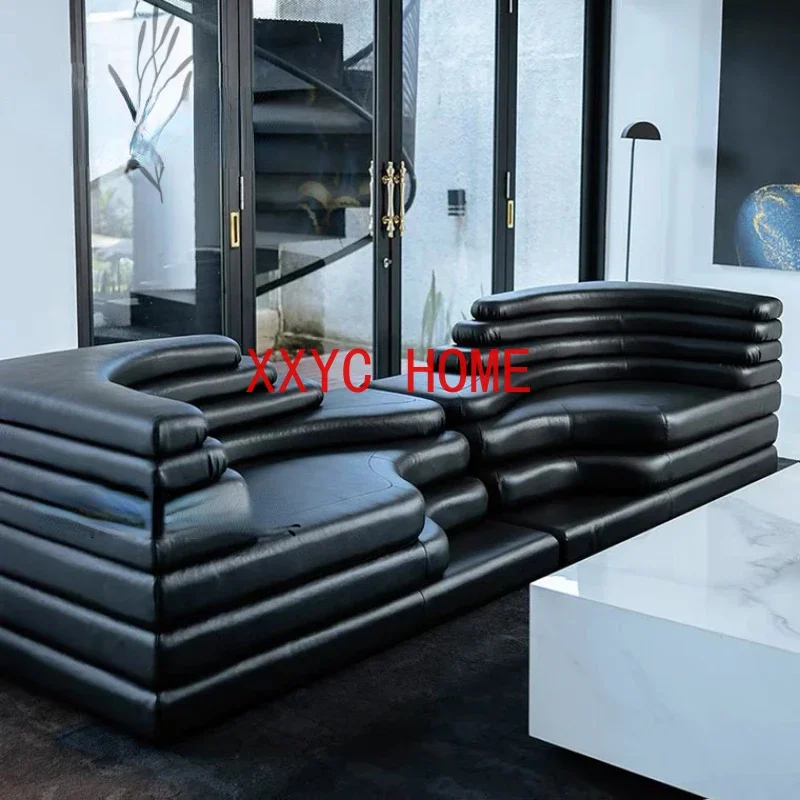 Cozy Lazy Sofas Nordic Set European Leather Home Living Room Sofa Sectional Modular Floor Sofas Para El Hogar Housing Supplies
Cozy Lazy Sofas Nordic Set European Leather Home Living Room Sofa Sectional Modular Floor Sofas Para El Hogar Housing Supplies
