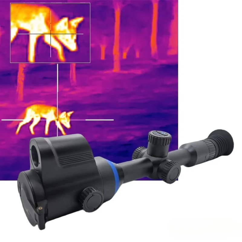 612 LRF 640x512 Thermal Scope Sensor NETD30mk F50 Lens 2.8-22.4x Zoom 1024x768 Video 12hrs Battery IP66 Waterproof 2600m
612 LRF 640x512 Thermal Scope Sensor NETD30mk F50 Lens 2.8-22.4x Zoom 1024x768 Video 12hrs Battery IP66 Waterproof 2600m