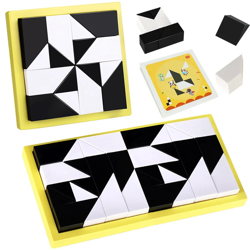 Montessori Geometric Shape Puzzles Building Blocks 365 Challenges Jigsaw Puzzle Kids Educational Logical Thinking Training Gifts
Montessori Geometric Shape Puzzles Building Blocks 365 Challenges Jigsaw Puzzle Kids Educational Logical Thinking Training Gifts