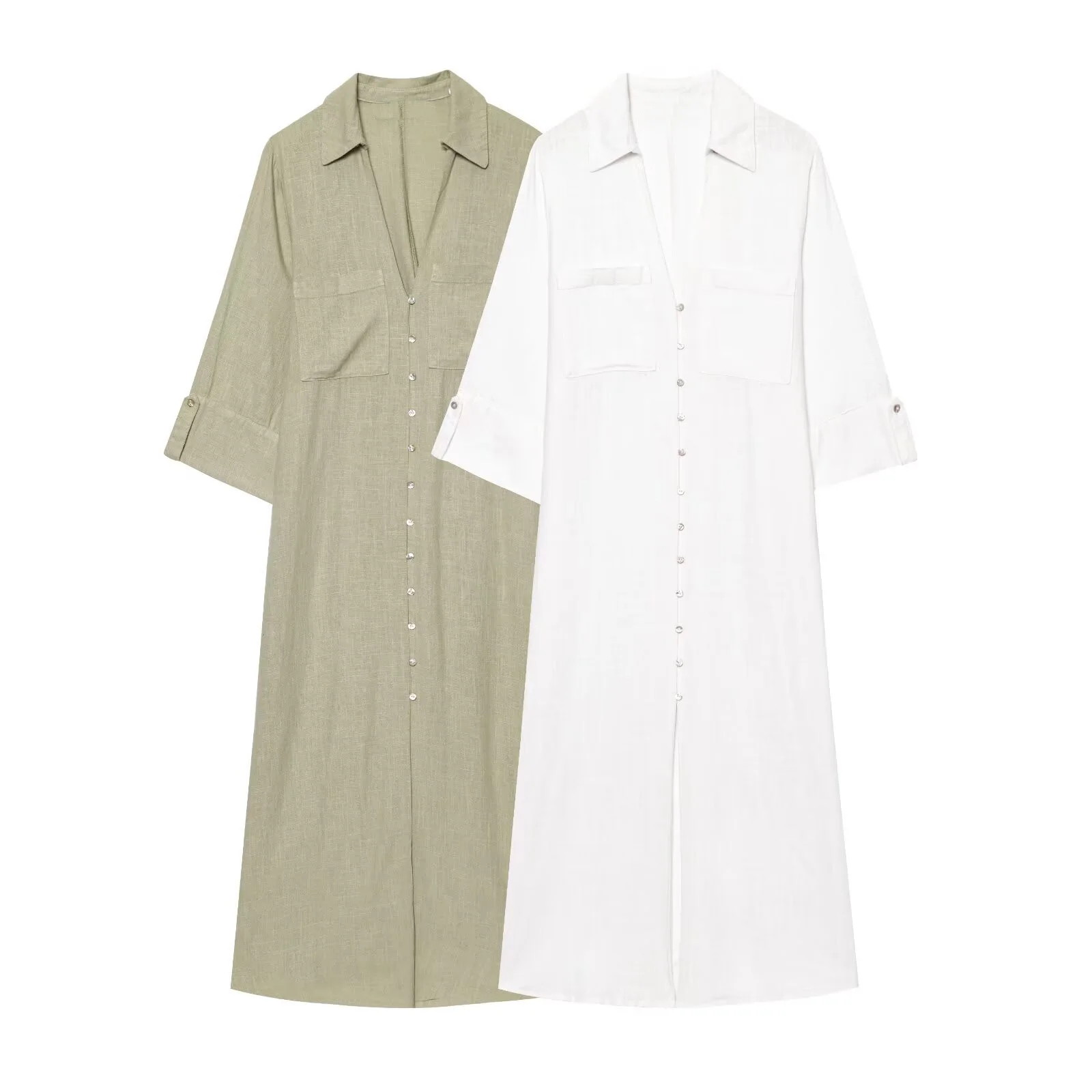 UNIZERA Women's Dress Fashion Shirt Style Collar Long Sleeve Long Shirt Side Split Style Summer New Dress
UNIZERA Women's Dress Fashion Shirt Style Collar Long Sleeve Long Shirt Side Split Style Summer New Dress