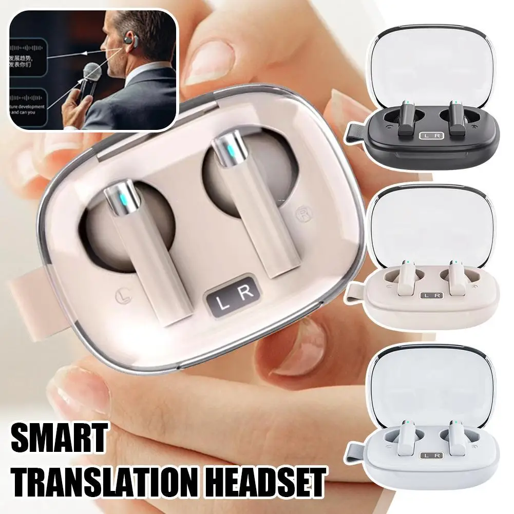 144 Languages Real Time Translator Earbuds Muilt Translation Mode Wireless BT Translation Earphones Noise Cancelling Waterproof
144 Languages Real Time Translator Earbuds Muilt Translation Mode Wireless BT Translation Earphones Noise Cancelling Waterproof