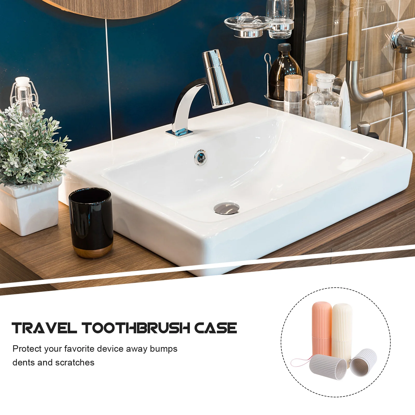 3Pcs Travel Toothbrush Case Portable Capsule Holder Compact Toothbrush Cover Outdoor Storage Box White Grey Pink
3Pcs Travel Toothbrush Case Portable Capsule Holder Compact Toothbrush Cover Outdoor Storage Box White Grey Pink