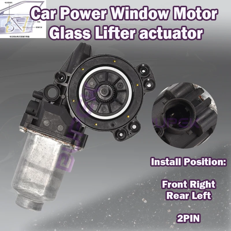 83460/834503W000 For Kia Sportage 2011-2016 Car Power Window Motor Glass Lifter actuator 2 PIN interior replacement part durable
83460/834503W000 For Kia Sportage 2011-2016 Car Power Window Motor Glass Lifter actuator 2 PIN interior replacement part durable
