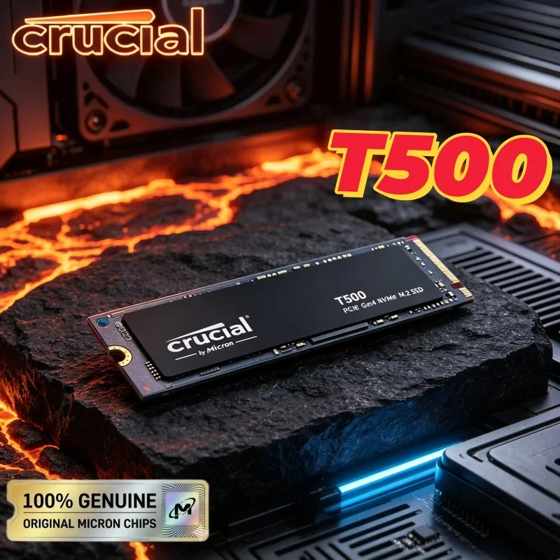 OEM Crucial T500 1TB M.2 NVMe SSD SSD8 PCIe 4.0 2280 Form Factor 7300MB/s Fast Loading Solid State Drive For Gaming PC Notebook
OEM Crucial T500 1TB M.2 NVMe SSD SSD8 PCIe 4.0 2280 Form Factor 7300MB/s Fast Loading Solid State Drive For Gaming PC Notebook