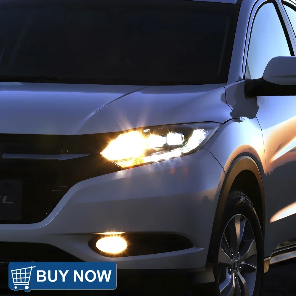 Автомобильные фары для Honda Vezel Hr-V Xr-V 2014-2018, автомобильные передние фонари в сборе, обновленная светодиодная линза для проектора, аксессуары для инструментов
Автомобильные фары для Honda Vezel Hr-V Xr-V 2014-2018, автомобильные передние фонари в сборе, обновленная светодиодная линза для проектора, аксессуары для инструментов