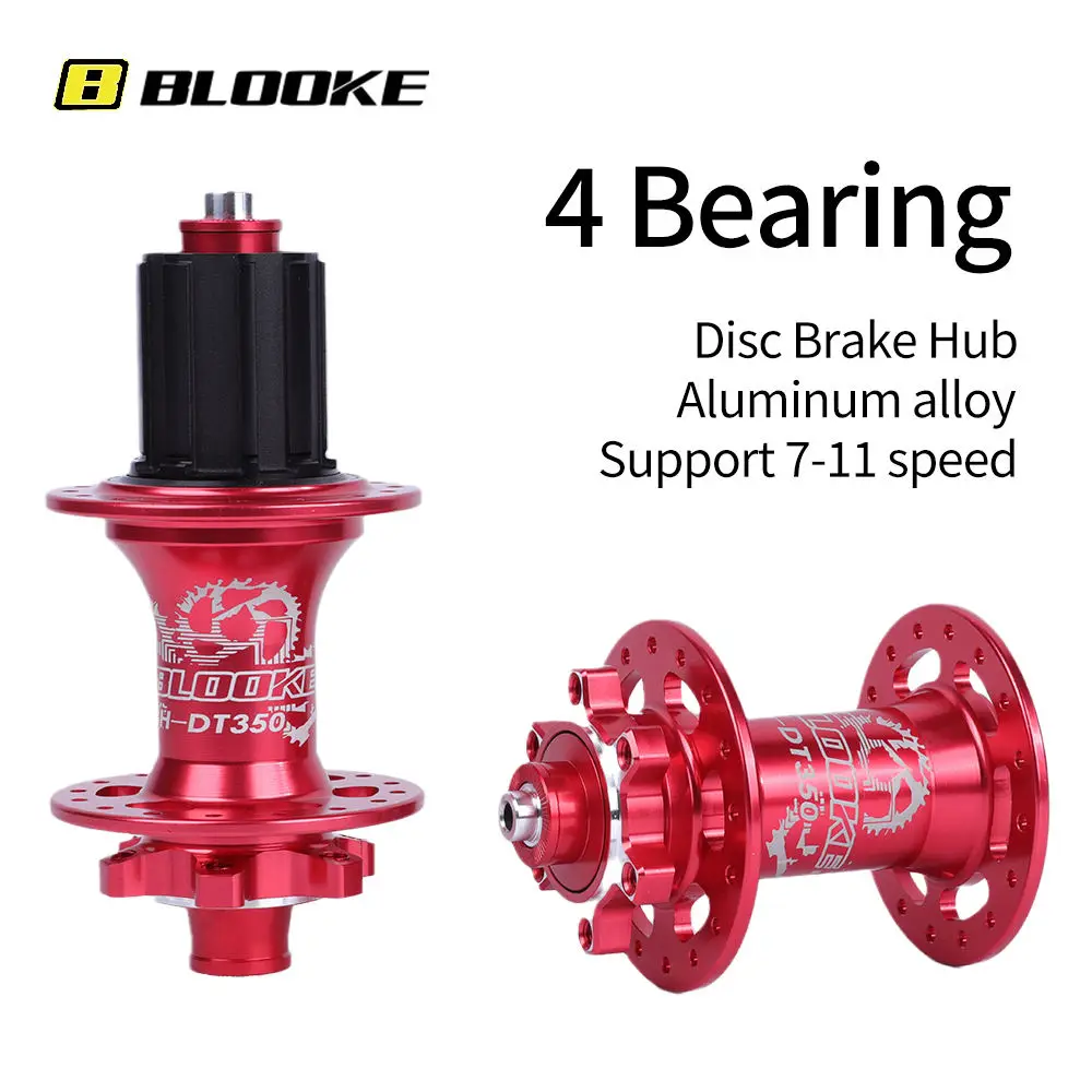 BLOOKE Front Rear Hub 7 8 9 10 11 Speed 32 Holes 4 Bearing MTB Disc Brake Bicycle Hubs
BLOOKE Front Rear Hub 7 8 9 10 11 Speed 32 Holes 4 Bearing MTB Disc Brake Bicycle Hubs