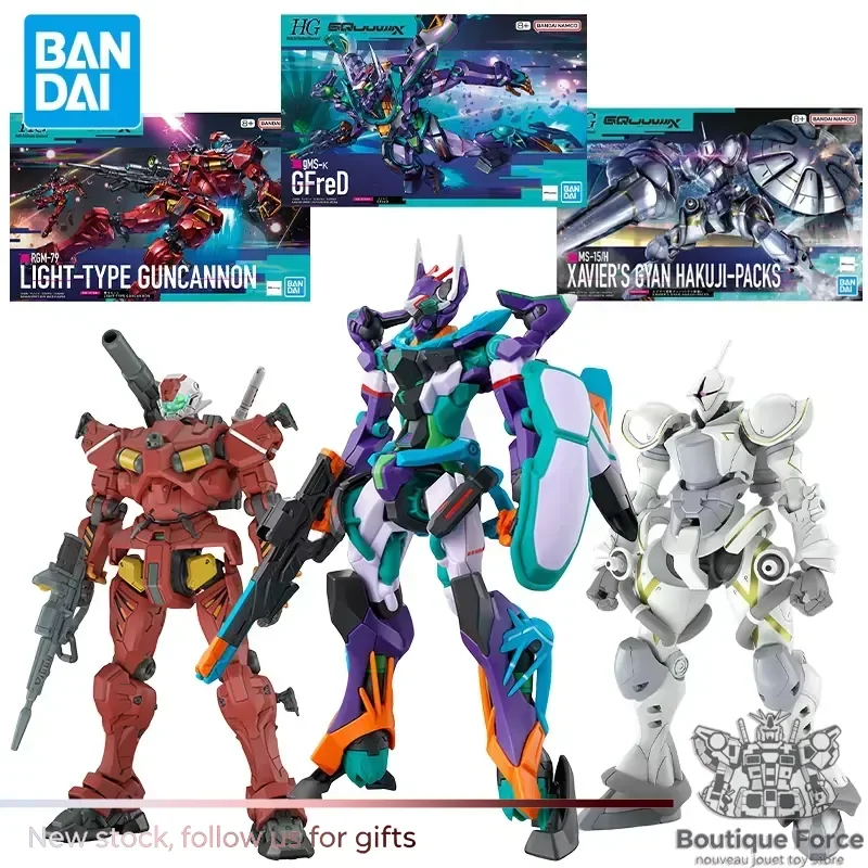 Bandai Gundam GQuuuuuuX HG Mobile Suit Gundam Anime Figure GFreD Action Figure XAVIERS GYAN HAKUJI PACKS Light Type Guncannon
Bandai Gundam GQuuuuuuX HG Mobile Suit Gundam Anime Figure GFreD Action Figure XAVIERS GYAN HAKUJI PACKS Light Type Guncannon
