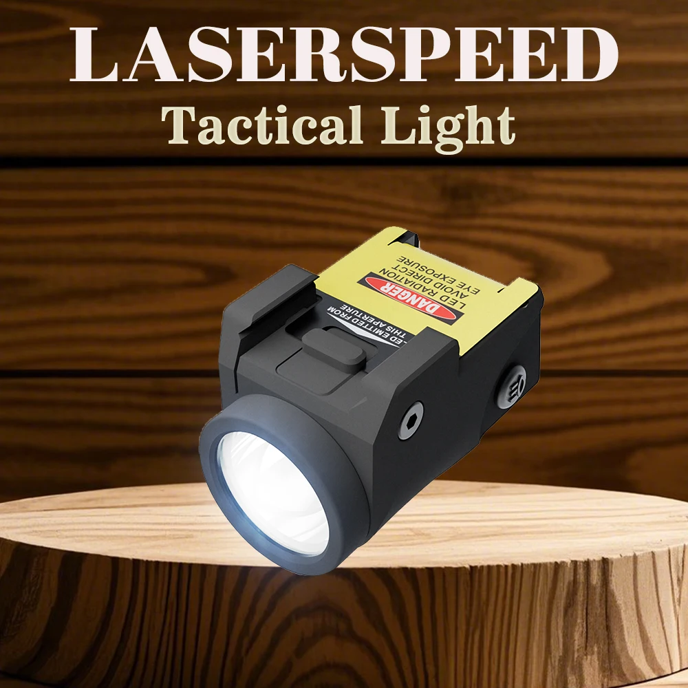 500 Lumen Tactical Flashlight Pistol Light Rail Mounted LED Gun Light Strobe Weaponlight for Glock Pistol and Picatinny
500 Lumen Tactical Flashlight Pistol Light Rail Mounted LED Gun Light Strobe Weaponlight for Glock Pistol and Picatinny