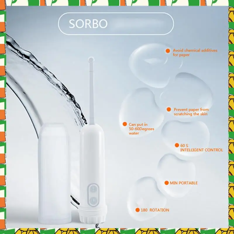 Professional Tool 5X Automatic Electric Bidet Sprayer Travel Shower Spray Travel Cleaning Portable-White
Professional Tool 5X Automatic Electric Bidet Sprayer Travel Shower Spray Travel Cleaning Portable-White