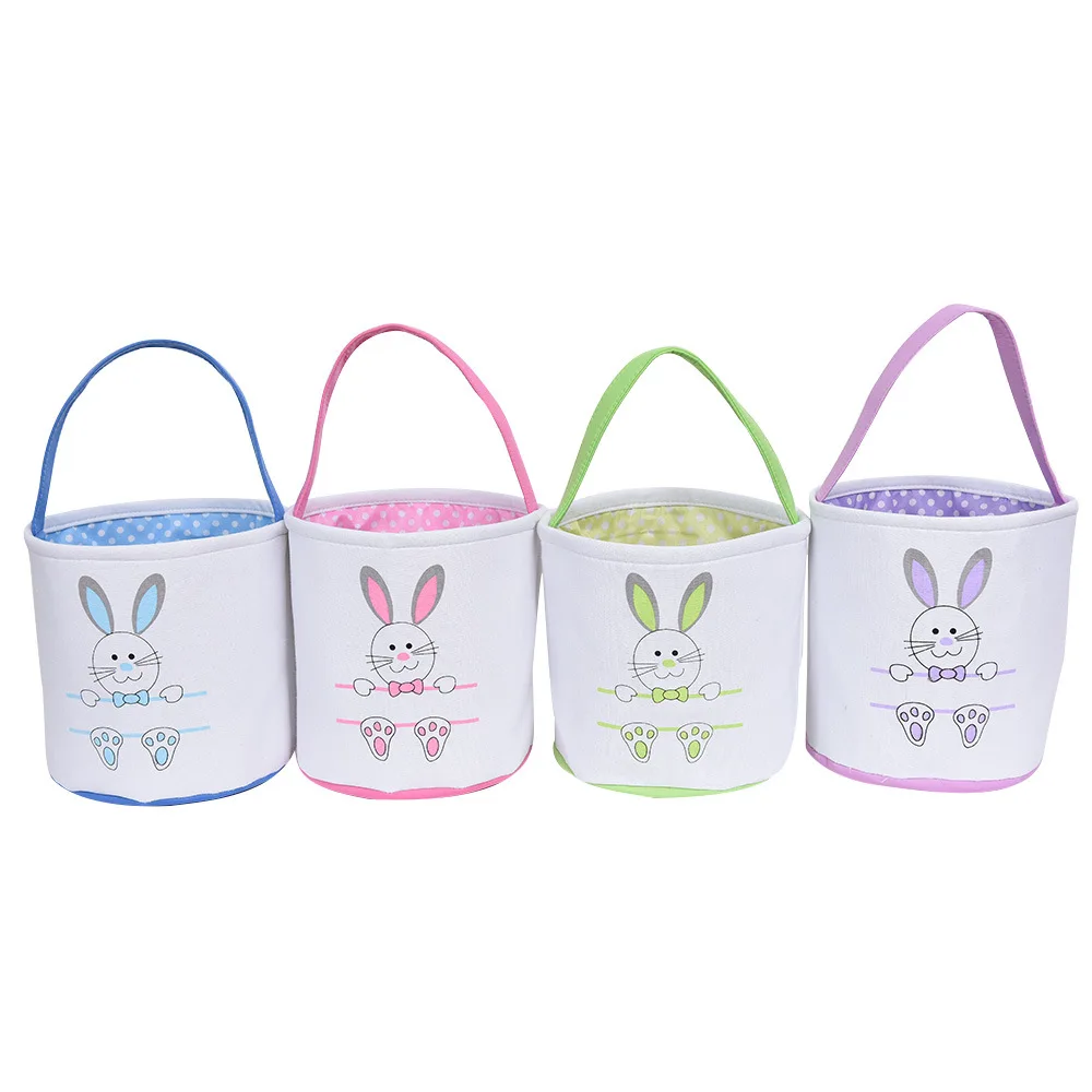 Easter Bunny Bucket Canvas Easter Basket Personalized Egg Toys Gift Rabbit Tote Bag for Celebration Party Supplies
Easter Bunny Bucket Canvas Easter Basket Personalized Egg Toys Gift Rabbit Tote Bag for Celebration Party Supplies