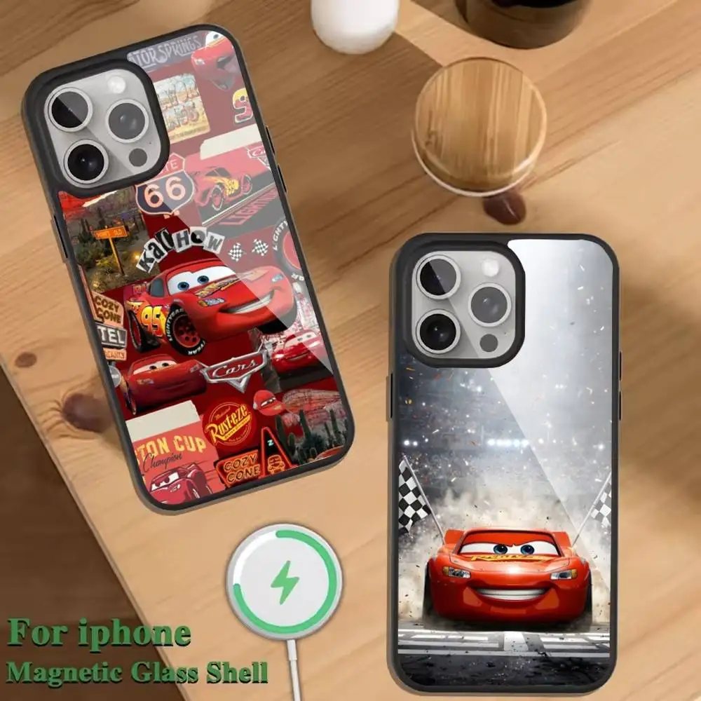 L-Lightning M-McQueen Phone Case For Magnetic Wireless Charge Cover For iphone 16 15 14 13 12 11 Pro Max Plus Coque
L-Lightning M-McQueen Phone Case For Magnetic Wireless Charge Cover For iphone 16 15 14 13 12 11 Pro Max Plus Coque