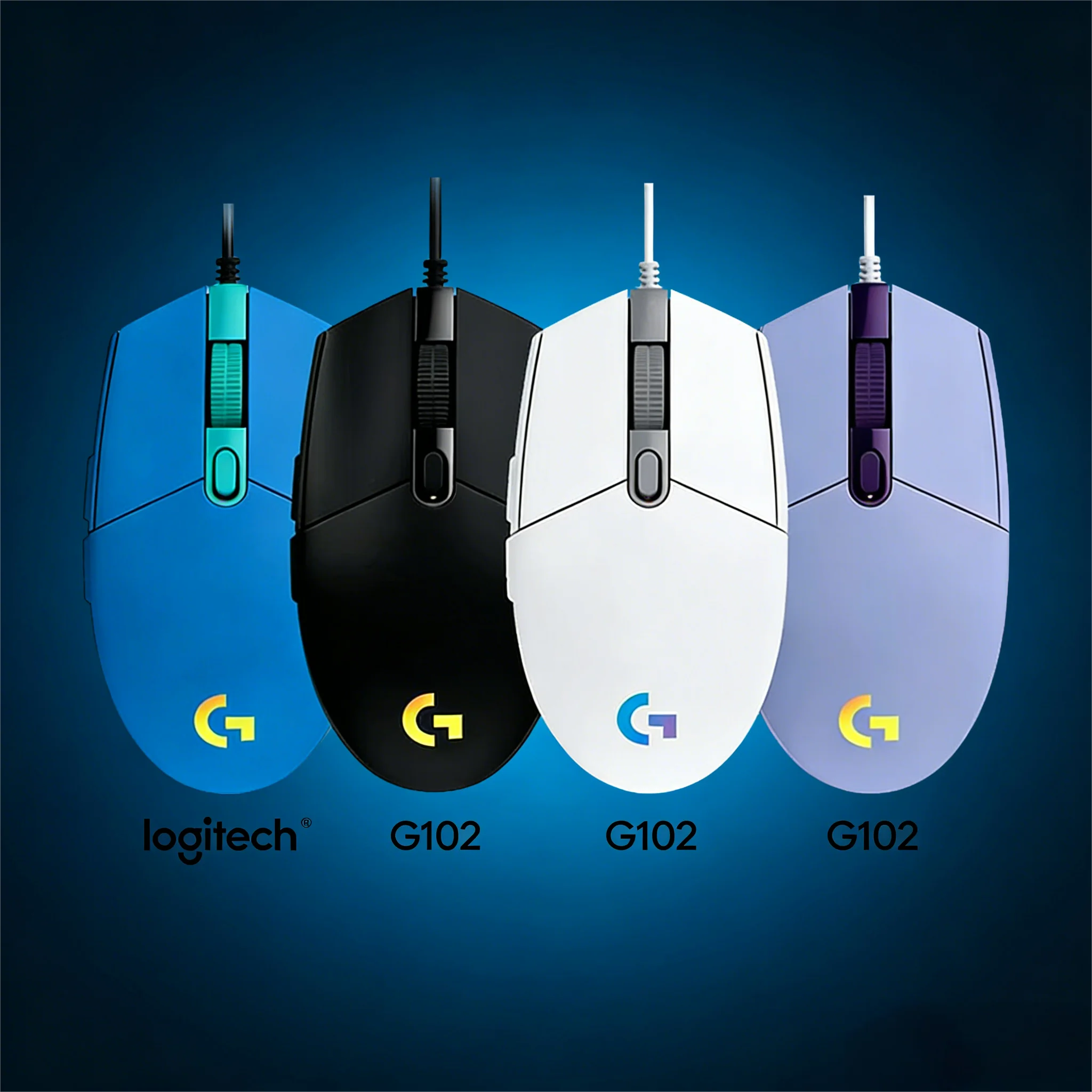 Logitech G102 Esports Mouse, Programmable Macro Buttons, Wired RGB Light for Gaming
Logitech G102 Esports Mouse, Programmable Macro Buttons, Wired RGB Light for Gaming