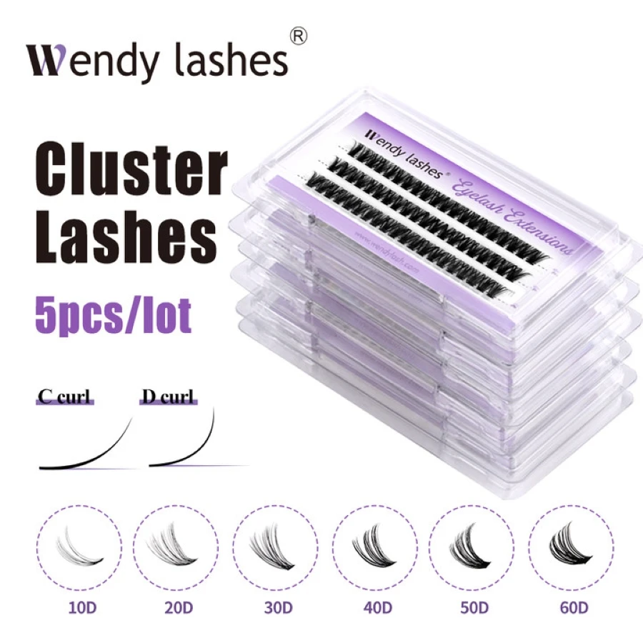 Wendy Lashes 5 шт./лот кластерные ресницы 3 ряда 30D/40D пучки натуральный стиль отдельные ресницы поставщик ручной работы
Wendy Lashes 5 шт./лот кластерные ресницы 3 ряда 30D/40D пучки натуральный стиль отдельные ресницы поставщик ручной работы