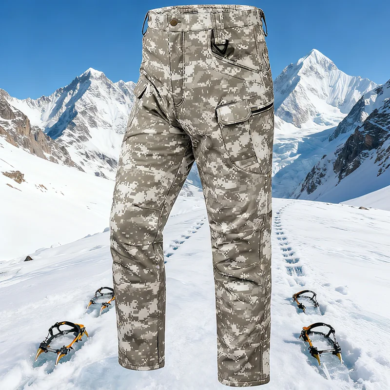 6XL Oversized Fleece Pant for Winter Tactical Joggers Outdoor Camping Ripstop Cargo Pants Working Clothing Hiking Camo Trousers
6XL Oversized Fleece Pant for Winter Tactical Joggers Outdoor Camping Ripstop Cargo Pants Working Clothing Hiking Camo Trousers