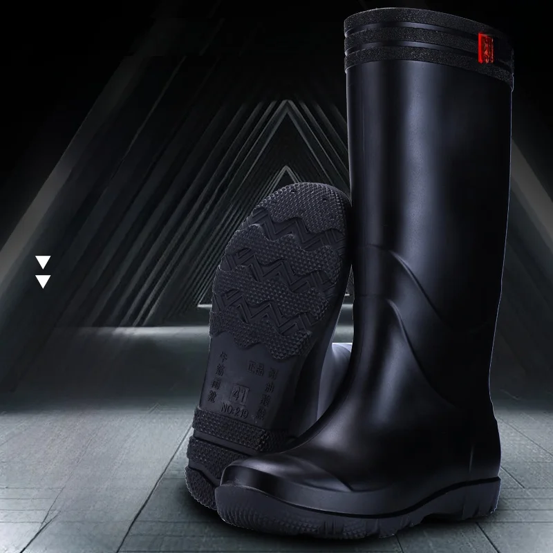 Men's Fce Lined Rain Boots ort Tube Cow Tendon Thi Bot Wear Resistant Anti Slip Construction Site Waterproof Rubber...
Men's Fce Lined Rain Boots ort Tube Cow Tendon Thi Bot Wear Resistant Anti Slip Construction Site Waterproof Rubber...