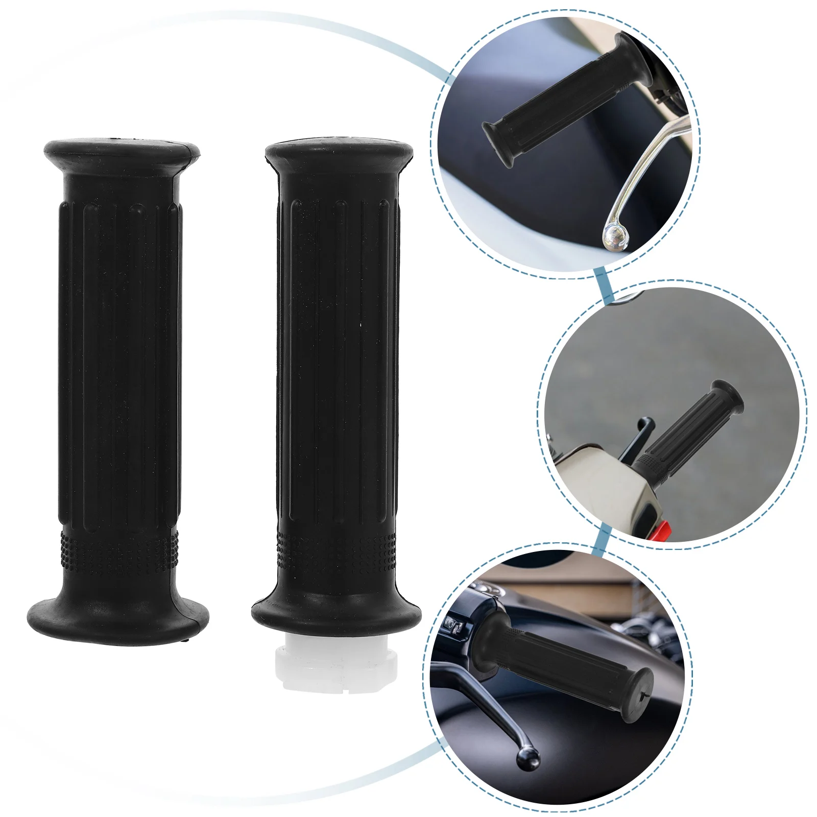 2pcs Motorcycle Handlebar Grips Rubber Anti-Slip Replacement For Cyclist Durable Grip Set Handlebars For Motorcycles
2pcs Motorcycle Handlebar Grips Rubber Anti-Slip Replacement For Cyclist Durable Grip Set Handlebars For Motorcycles