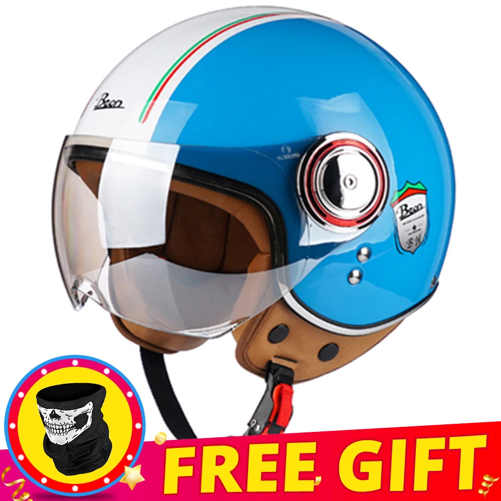 Summer Motorcycle Helmet 3/4 Open Face Helmet Retro Casco Moto Bike Motorbike Helmet Scooter Racing Motocross Helmet Vintage
Summer Motorcycle Helmet 3/4 Open Face Helmet Retro Casco Moto Bike Motorbike Helmet Scooter Racing Motocross Helmet Vintage