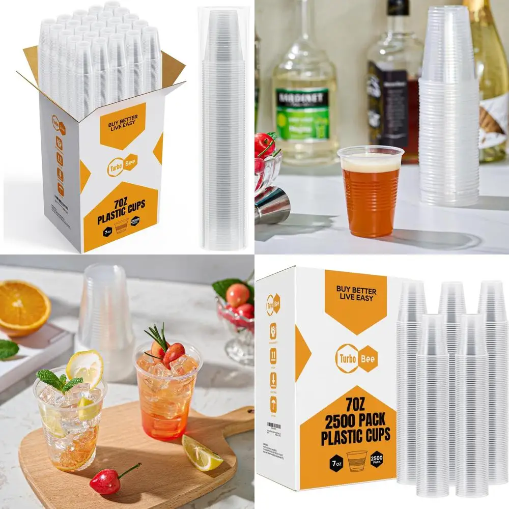 Прозрачные одноразовые пластиковые стаканчики на 7 унций, идеально подходят для вечеринок, пикников, мероприятий и свадеб
Прозрачные одноразовые пластиковые стаканчики на 7 унций, идеально подходят для вечеринок, пикников, мероприятий и свадеб