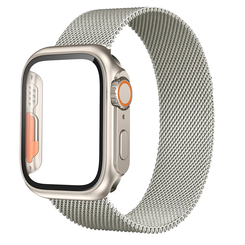 PC Case+Magnetic loop For apple watch Band 44mm 40mm 45mm 41mm Upgrade Ultra 2 cover bracelet iWatch Series SE 4 5 6 7 8 9 strap
PC Case+Magnetic loop For apple watch Band 44mm 40mm 45mm 41mm Upgrade Ultra 2 cover bracelet iWatch Series SE 4 5 6 7 8 9 strap