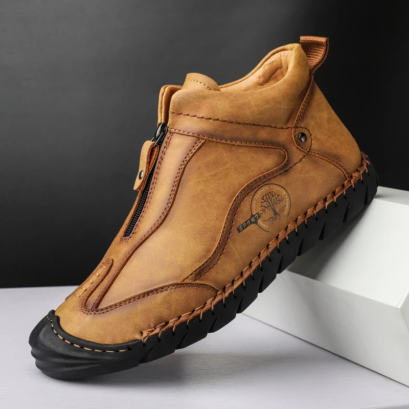 Men Casual Handmade Shoes Autumn Winter High Quality Comfortable Fur Plush Soft Lightweight Non-slip Trend Hiking Driving Warm
Men Casual Handmade Shoes Autumn Winter High Quality Comfortable Fur Plush Soft Lightweight Non-slip Trend Hiking Driving Warm