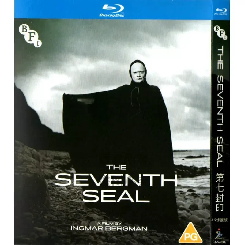 Blu-ray Swedish Science Fiction Drama Movie The Seventh Seal High Definition 1080P 1BD Disc Non-DVD
Blu-ray Swedish Science Fiction Drama Movie The Seventh Seal High Definition 1080P 1BD Disc Non-DVD