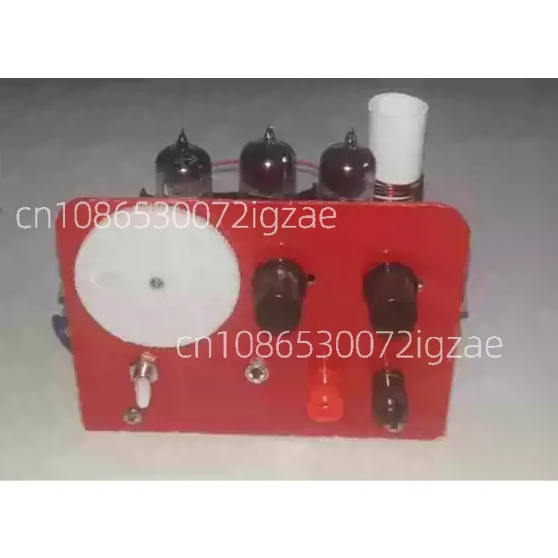 Regenerative DC Three-lamp Shortwave Tube Radio Kit DIY CW SSB Receiver Battery Powered
Regenerative DC Three-lamp Shortwave Tube Radio Kit DIY CW SSB Receiver Battery Powered