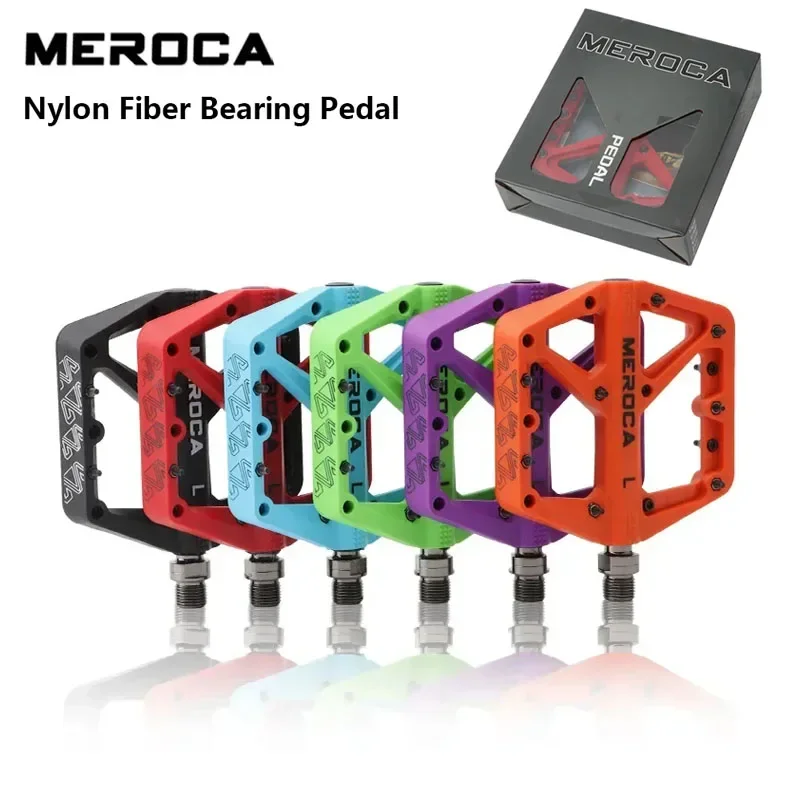 Велосипедная педаль MEROCA из нейлонового волокна, расширенные герметичные подшипники, велосипедная платформа, педаль для дорожного велосипеда, BMX, ультра-яркие велосипедные аксессуары
Велосипедная педаль MEROCA из нейлонового волокна, расширенные герметичные подшипники, велосипедная платформа, педаль для дорожного велосипеда, BMX, ультра-яркие велосипедные аксессуары