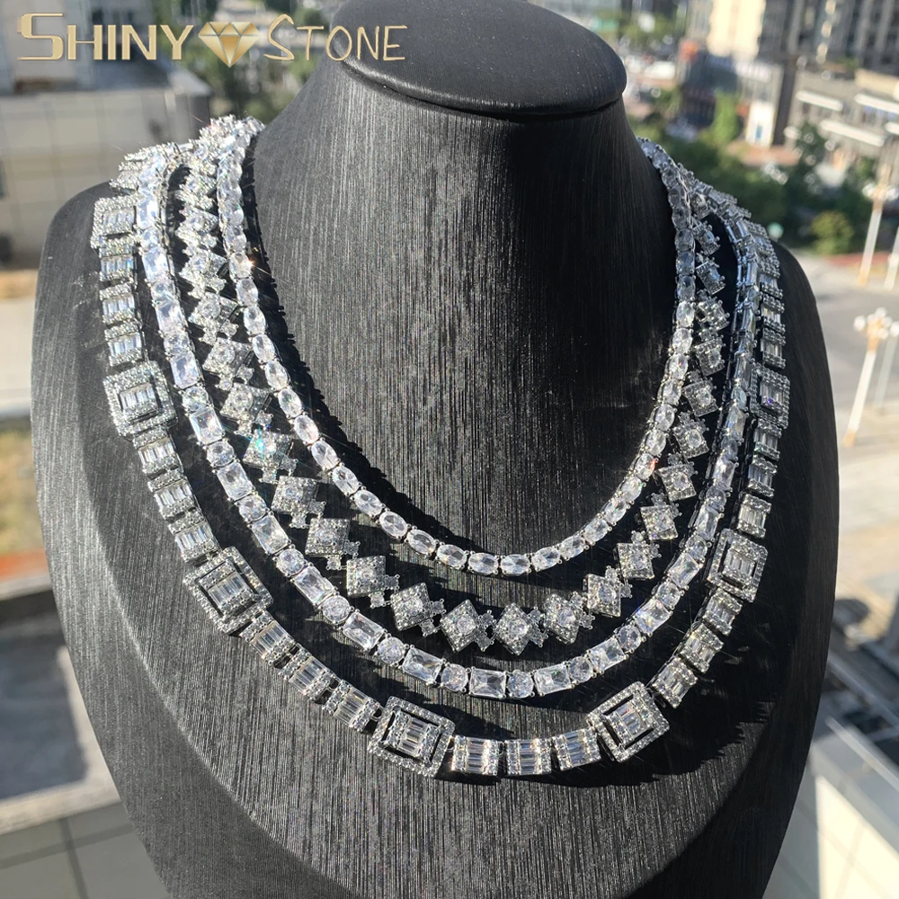 2025 New Bling Cz Paved Square Cuban Link Chain Necklace Iced Out Micro Pave Cubic Zirconia Tennis Chain Choker Hip Hop Jewelry
2025 New Bling Cz Paved Square Cuban Link Chain Necklace Iced Out Micro Pave Cubic Zirconia Tennis Chain Choker Hip Hop Jewelry